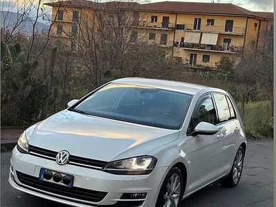 Usata VW Golf VII 110 CV (80 kW) 2014 Bianco Berlina