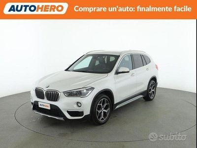 Usata BMW X1 xLine 150 CV (110 kW) 2018 Bianco SUV