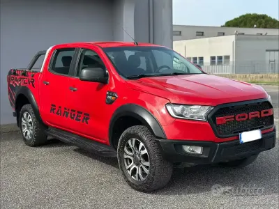 Usata Ford Ranger XLT 160 CV (117 kW) 2016 Rosso Pick-up