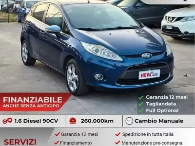 Usata Ford Fiesta Titanium 90 CV (66 kW) 2010 Bluazzurro Berlina