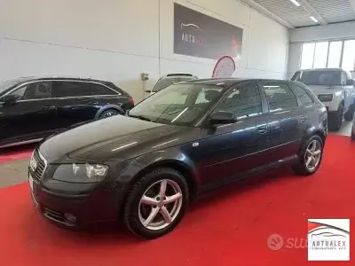 Usata Audi A3 Sportback Ambition 140 CV (102 kW) 2005 Nero Utilitaria