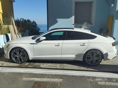 Usata Audi A5 Sportback Ambiente 190 CV (139 kW) 2019 Bianco Utilitaria