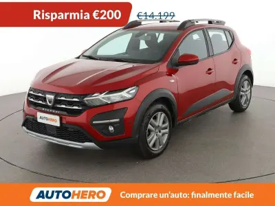 Brugt Dacia Sandero Comfort 91 HK (66 kW) 2022 Rød SUV