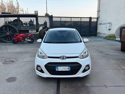 Usata Hyundai i10 Style 87 CV (63 kW) 2013 Bianco Utilitaria