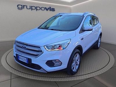Usata Ford Kuga Titanium 150 CV (110 kW) 2018 Frozen white SUV