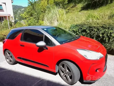 Usata DS Automobiles DS3 68 CV (50 kW) 2012 Rosso Coupé