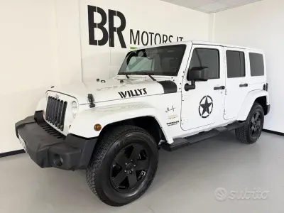 Używany Jeep Wrangler Unlimited Sahara 200 KM (147 kW) 2012 Biały SUV