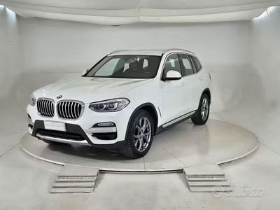 Usata BMW X3 xLine 190 CV (139 kW) 2019 Bianco SUV