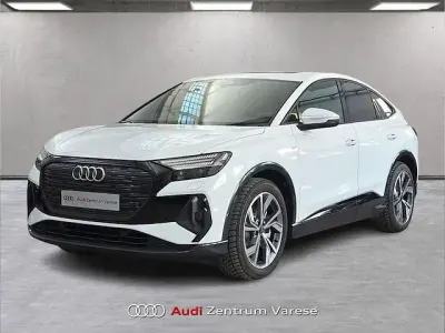 Usata Audi Q4 Sportback e-tron S-Line 210 kW (286 CV) 2025 Bianco ghiaccio SUV
