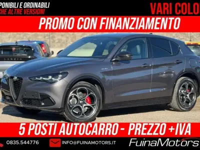 Nuova Alfa Romeo Stelvio Sprint 160 CV (117 kW) 2026 Grigio scuro SUV