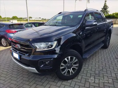 Usata Ford Ranger Wildtrack 170 CV (125 kW) 2022 Nero Pick-up