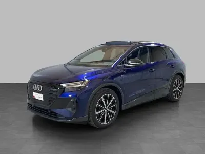 Usata Audi Q4 e-tron S-Line 210 kW (286 CV) 2025 Blu navarra metallizzato SUV