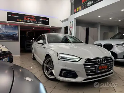 Usata Audi A5 Business 190 CV (139 kW) 2018 Bianco Coupé