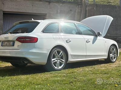 Usata Audi A4 S-Line 245 CV (180 kW) 2013 Bianco Station wagon