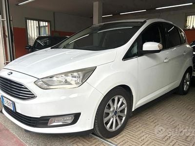 Usata Ford C-MAX Titanium S 120 CV (88 kW) 2017 Bianco Monovolume