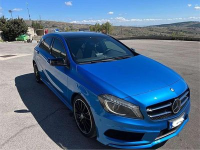 Usata Mercedes A220 Night 170 CV (125 kW) 2015 Blu/azzurro Utilitaria