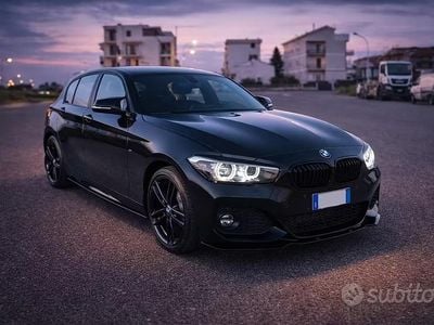 Usata BMW 120 M Sport 184 CV (135 kW) 2018 Nero Utilitaria