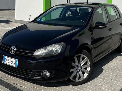 Usata VW Golf VI Highline 140 CV (102 kW) 2011 Nero Utilitaria