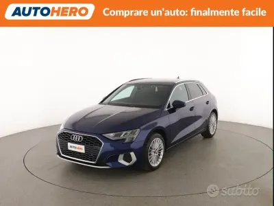 Usata Audi A3 Advanced 110 CV (80 kW) 2023 Blu/azzurro Berlina