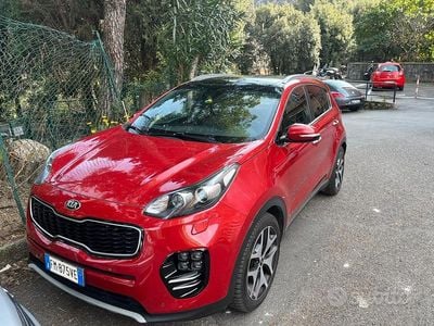 Usata Kia Sportage GT-Line 185 CV (136 kW) 2017 Rosso SUV