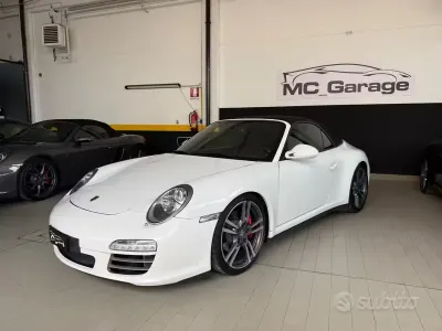 Usata Porsche 911 Carrera Cabriolet 345 CV (253 kW) 2010 Bianco Cabrio