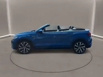 Occasion VW T-Roc Cabriolet R-line 149 PK (109 kW) 2021 Blauw Cabriolet