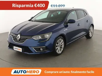 Brugt Renault Mégane Intens 110 HK (80 kW) 2018 Blå Sedan