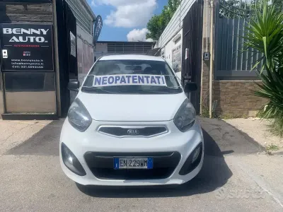 Usata Kia Picanto 68 CV (50 kW) 2013 Bianco Utilitaria