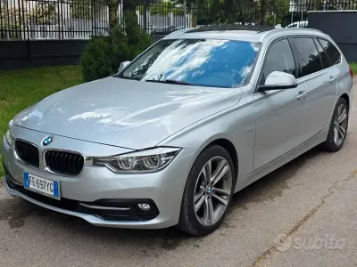 Usata BMW 318 Sport Line 150 CV (110 kW) 2016 Grigio Station wagon