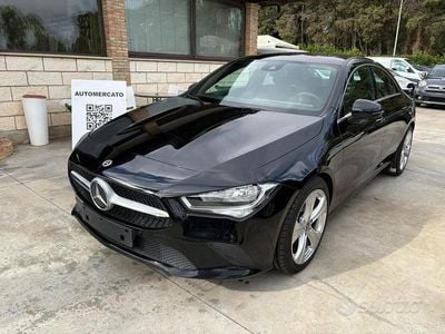 Usata Mercedes CLA180 116 CV (85 kW) 2021 Nero Berlina