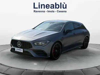 Usata Mercedes CLA35 AMG Shooting Brake AMG 306 CV (225 kW) 2020 Grigio metalizzato scuro Station wagon