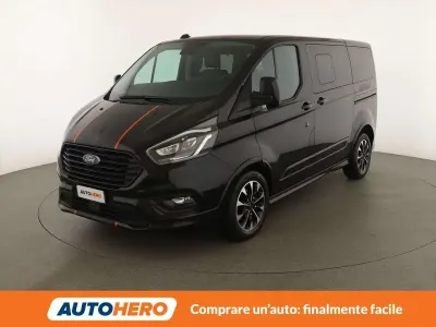 Usata Ford Tourneo Custom Sport 185 CV (136 kW) 2021 Nero Furgone