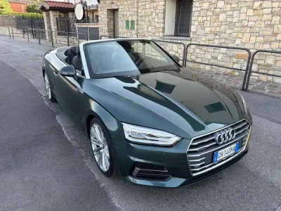 Usata Audi A5 Cabriolet Sport 286 CV (210 kW) 2019 Verde Cabrio