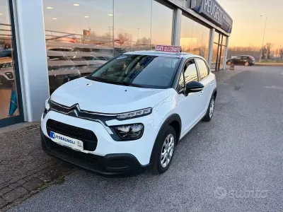 Usata Citroën C3 Feel 83 CV (61 kW) 2021 Bianco Utilitaria
