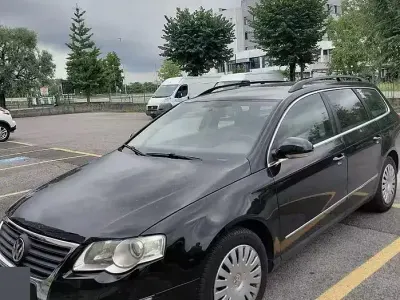 Usata VW Passat 140 CV (102 kW) 2008 Nero Station wagon