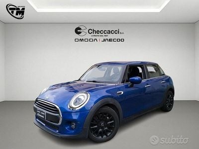 Usata Mini ONE 102 CV (75 kW) 2020 Blu Utilitaria