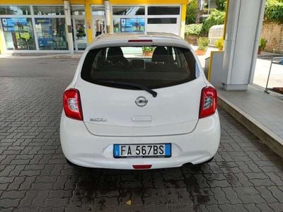 Usata Nissan Micra Acenta 80 CV (58 kW) 2015 Bianco Utilitaria