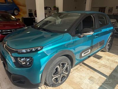 Usata Citroën C3 Feel 82 CV (60 kW) 2021 Verde Utilitaria