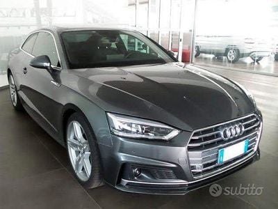 Usata Audi A5 Sport 190 CV (139 kW) 2017 Grigio Coupé
