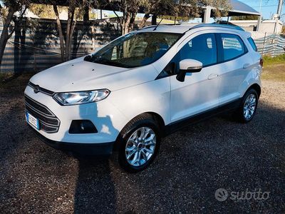 Usata Ford Ecosport Titanium S 95 CV (69 kW) 2017 Bianco SUV