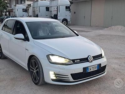 Usata VW Golf VII GTD 2014 Bianco Berlina