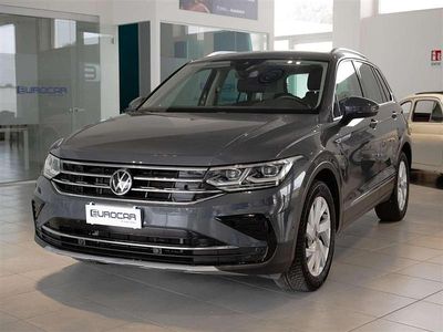 Usata VW Tiguan Elegance 150 CV (110 kW) 2021 Grigio scuro SUV