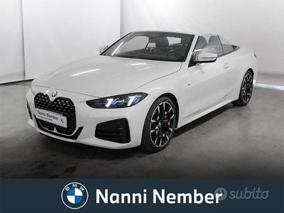 Usata BMW 420 Cabriolet M Sport 190 CV (139 kW) 2025 Bianco Cabrio