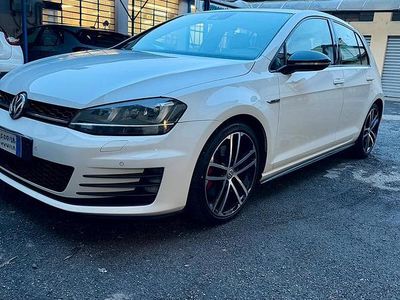 Usata VW Golf VII GTD 184 CV (135 kW) 2016 Bianco Station wagon