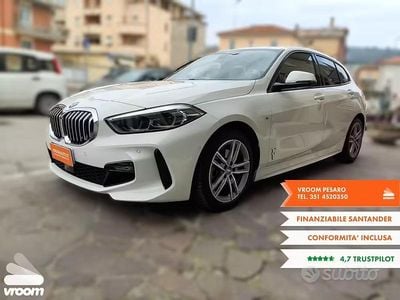 Usata BMW 118 M Sport 135 CV (99 kW) 2021 Bianco Utilitaria