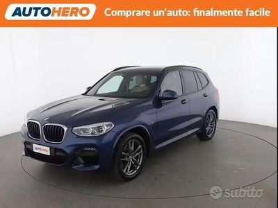 Usata BMW X3 M Sport 190 CV (139 kW) 2021 Blu SUV