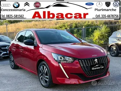 Usata Peugeot 208 Allure 101 CV (74 kW) 2022 Rosso Utilitaria