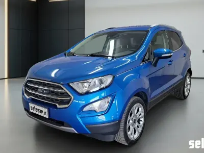 Usata Ford Ecosport Titanium S 125 CV (91 kW) 2021 7w blu royal navy SUV