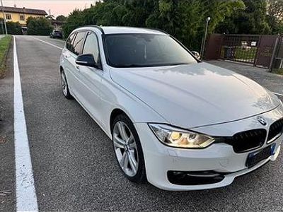 Usata BMW 320 Sport Line 184 CV (135 kW) 2014 Bianco Station wagon