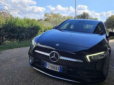 Usata Mercedes A200 Premium 150 CV (110 kW) 2019 Nero Berlina